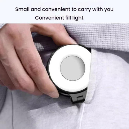 HEPAIL AC74 Magsafe Magnetic Smartphone Light Portable Handheld Selfie Light(Black) - Selfie Light by HEPAIL | Online Shopping UK | buy2fix