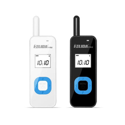 HELIDA T-M1 Mini Portable Rechargeable Two-Way Radio 22 Channels Compact Walkie Talkie EU Plug Black - Handheld Walkie Talkie by HELIDA | Online Shopping UK | buy2fix