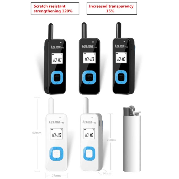 HELIDA T-M1 Mini Portable Rechargeable Two-Way Radio 22 Channels Compact Walkie Talkie EU Plug Black - Handheld Walkie Talkie by HELIDA | Online Shopping UK | buy2fix