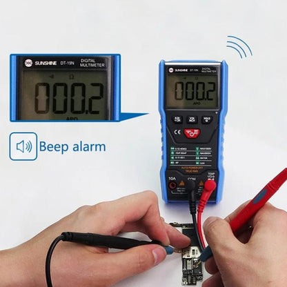 SUNSHINE DT-19N Mini Smart Digital Multimeter With LCD Display Repair Tool Tester - Digital Multimeter by SUNSHINE | Online Shopping UK | buy2fix