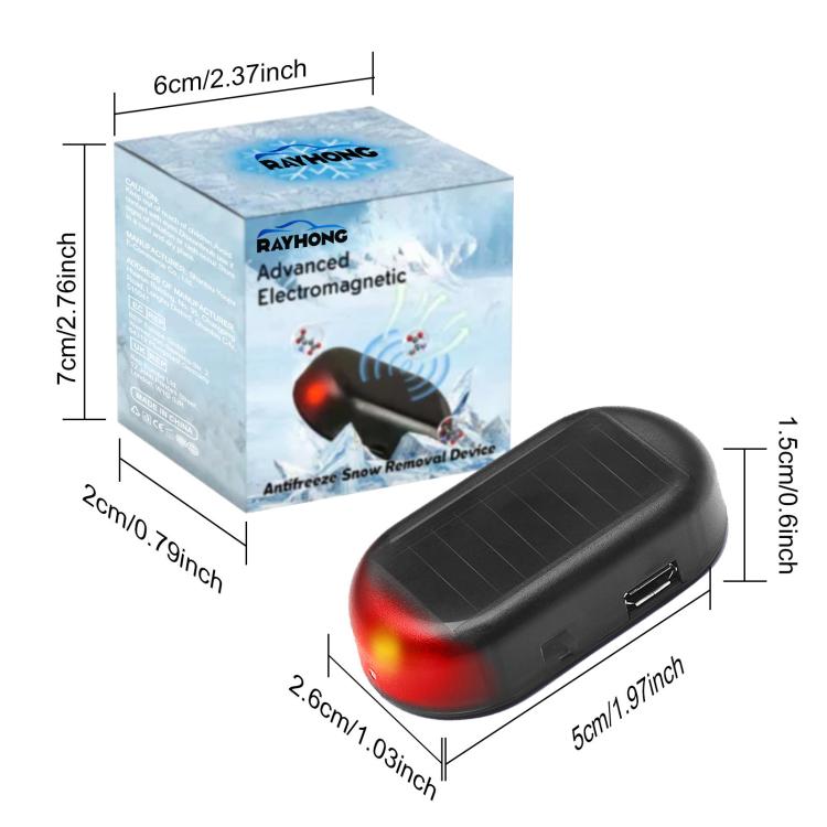 Rayhong Adwanced Car Windshield Anti-Frost Device Car Window Glass Anti-ice Snow Remover - Ice Scraper by Rayhong | Online Shopping UK | buy2fix