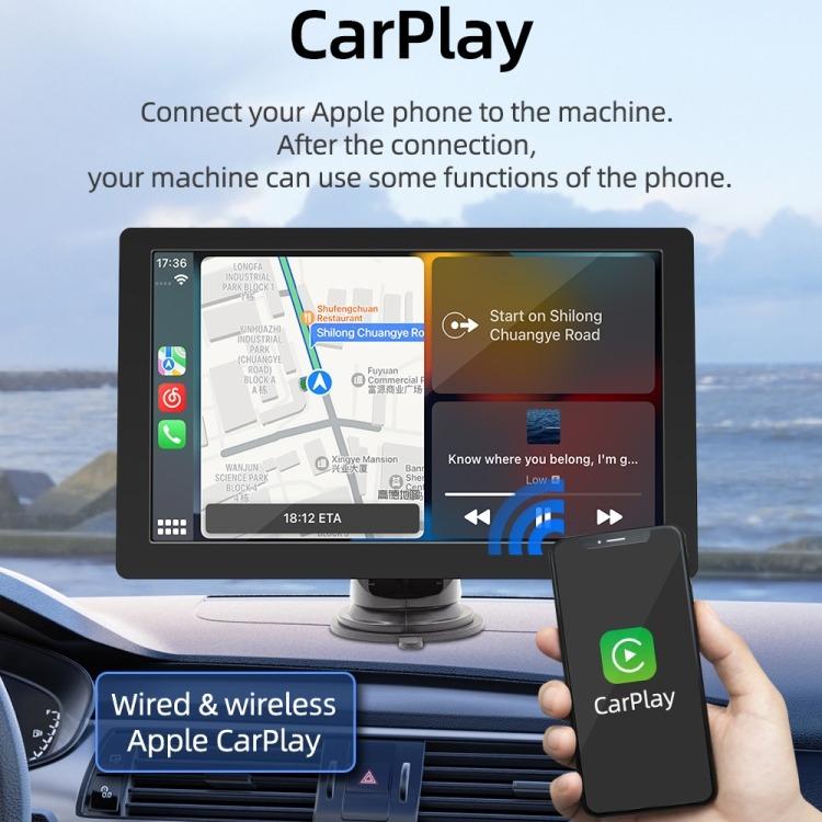 Car Universal Screen Stereo HD MP5 Player Reversing Monitor With Rear View Camera - Car MP3 & MP4 & MP5 by buy2fix | Online Shopping UK | buy2fix