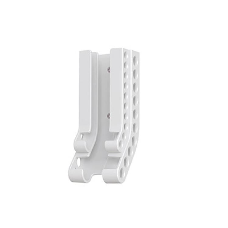 Wall-Mounted Battery Organizer Holds 10 AA & 10 AAA Batteries Space-Saving Battery Storage Rack(White) - Battery Storage Box by buy2fix | Online Shopping UK | buy2fix