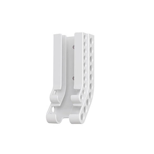 Wall-Mounted Battery Organizer Holds 10 AA & 10 AAA Batteries Space-Saving Battery Storage Rack(White) - Battery Storage Box by buy2fix | Online Shopping UK | buy2fix
