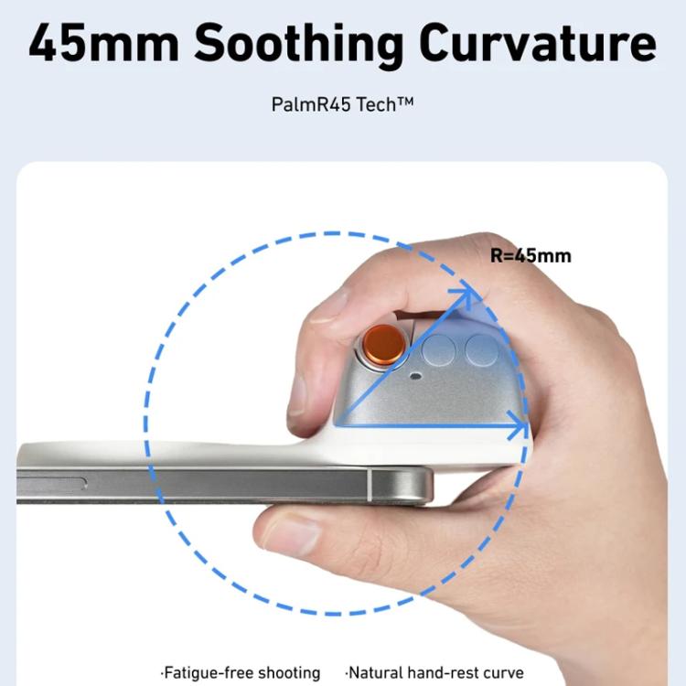 TELESIN P1-MP-10 Magsafe Magnetic Camera Shoot Hand Grip Bluetooth Remote Control Mobile Phone Camera Handle - Phone Remote Control by TELESIN | Online Shopping UK | buy2fix