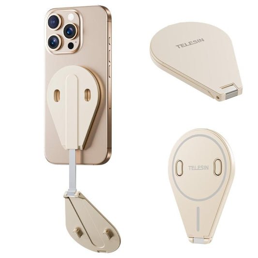 TELESIN P7-RB-02 Waterdrop-shaped Mobile Phone Photography Stand Magsafe Magnetic Selfie Stick - Desktop Holder by TELESIN | Online Shopping UK | buy2fix