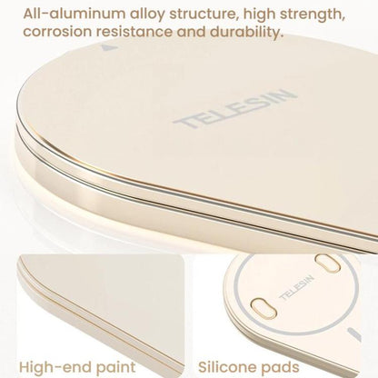 TELESIN P7-RB-02 Waterdrop-shaped Mobile Phone Photography Stand Magsafe Magnetic Selfie Stick - Desktop Holder by TELESIN | Online Shopping UK | buy2fix