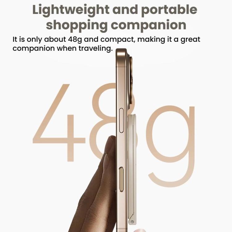 TELESIN P7-RB-02 Waterdrop-shaped Mobile Phone Photography Stand Magsafe Magnetic Selfie Stick - Desktop Holder by TELESIN | Online Shopping UK | buy2fix