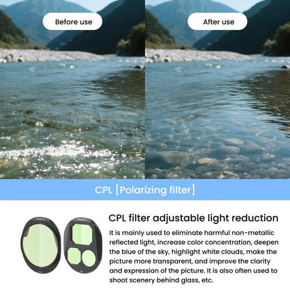 For DJI Mavic 4 Pro RCSTQ Lens Filter, Style: ND16/PL - Lens Filter by RCSTQ | Online Shopping UK | buy2fix