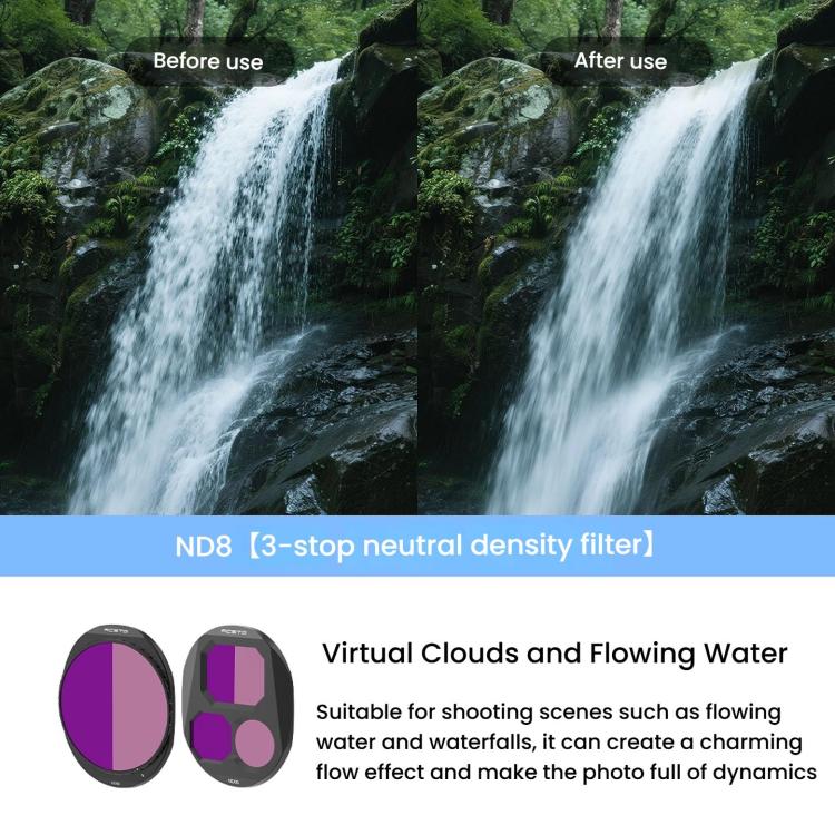 For DJI Mavic 4 Pro RCSTQ Lens Filter, Style: ND16/PL - Lens Filter by RCSTQ | Online Shopping UK | buy2fix