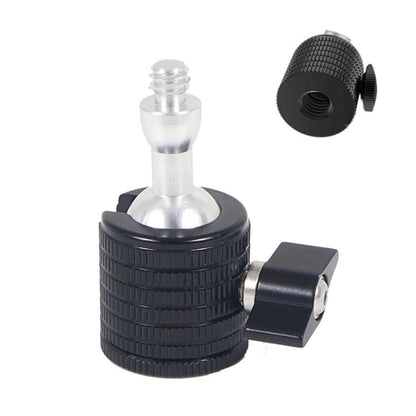 Q2-B 3/8 Female To 1/4 Male Universal Mini Ball Head Adapter Mount Aluminium Alloy Mobile Phone Camera Tripod Accessories - Tripod Heads by buy2fix | Online Shopping UK | buy2fix