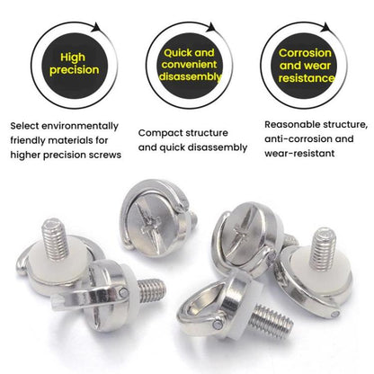 TF3425 2pcs M4 Quick Release Screw Camera Drone Shoulder Strap Lanyard Screw -  by buy2fix | Online Shopping UK | buy2fix