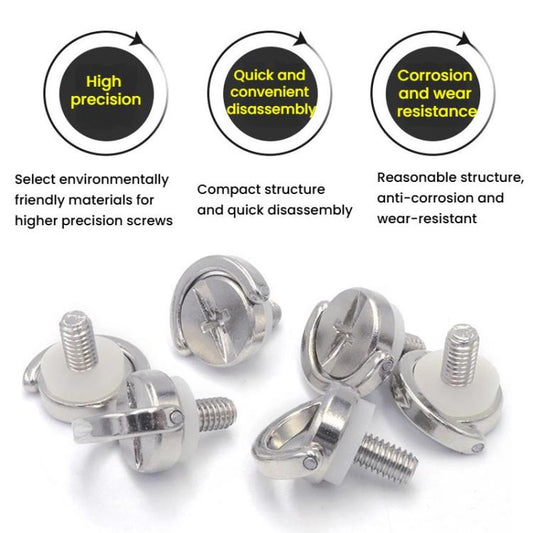 TF3425 2pcs M4 Quick Release Screw Camera Drone Shoulder Strap Lanyard Screw -  by buy2fix | Online Shopping UK | buy2fix