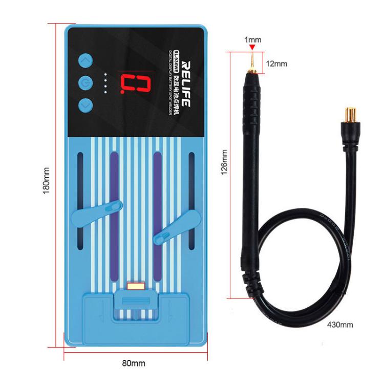 RELIFE RL-936WE Digital Display Battery Spot Welder Small Portable Repair Lithium Battery Spot Welder - Electric Soldering Iron by RELIFE | Online Shopping UK | buy2fix