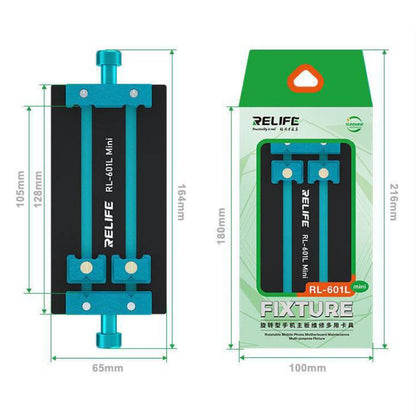 RELIFE RL-601L Mini Rotary Mobile Phone Motherboard Repair Multi-Use Card Holder High Temperature Resistant Fixed Card Slot - Repair Fixture by RELIFE | Online Shopping UK | buy2fix