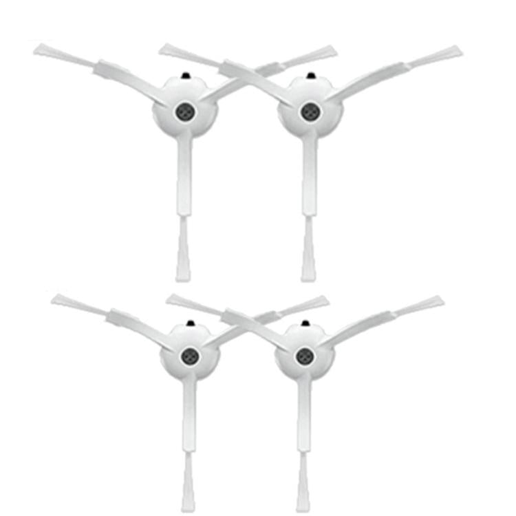 For Xiaomi Roborock S50/T4/T6/T7 Vacuum Robot Replacement Parts 2pairs Side Brush White - For Xiaomi Accessories by buy2fix | Online Shopping UK | buy2fix