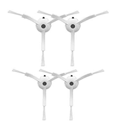 For Xiaomi Roborock S50/T4/T6/T7 Vacuum Robot Replacement Parts 2pairs Side Brush White - For Xiaomi Accessories by buy2fix | Online Shopping UK | buy2fix