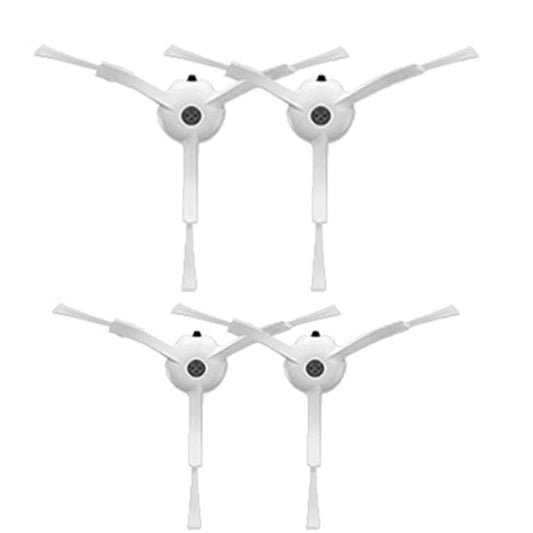 For Xiaomi Roborock S50/T4/T6/T7 Vacuum Robot Replacement Parts 2pairs Side Brush White - For Xiaomi Accessories by buy2fix | Online Shopping UK | buy2fix