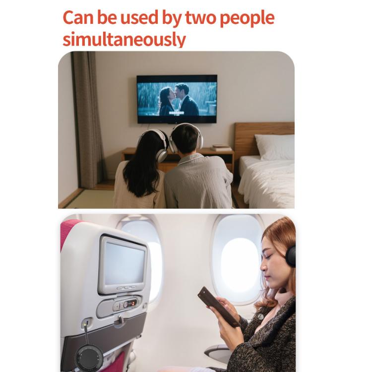 2-in-1 Bluetooth 5.4 Audio Adapter with Qualcomm Chip Low Latency Wireless Transmitter/Receiver for Car/Home(Black) - Audio Receiver Transmitter by buy2fix | Online Shopping UK | buy2fix