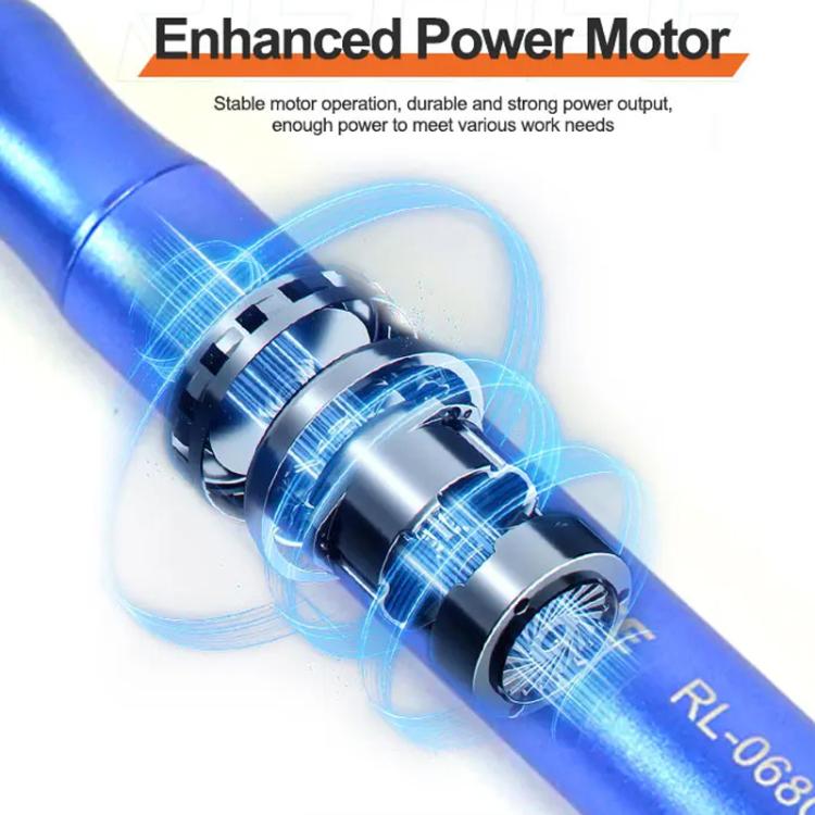 RELIFE RL-068C Smart Rechargeable Grinding Pen Portable Grinding Head Rust Removal Polishing Motherboard Repair Electric Grinder - Polishing Repair by RELIFE | Online Shopping UK | buy2fix