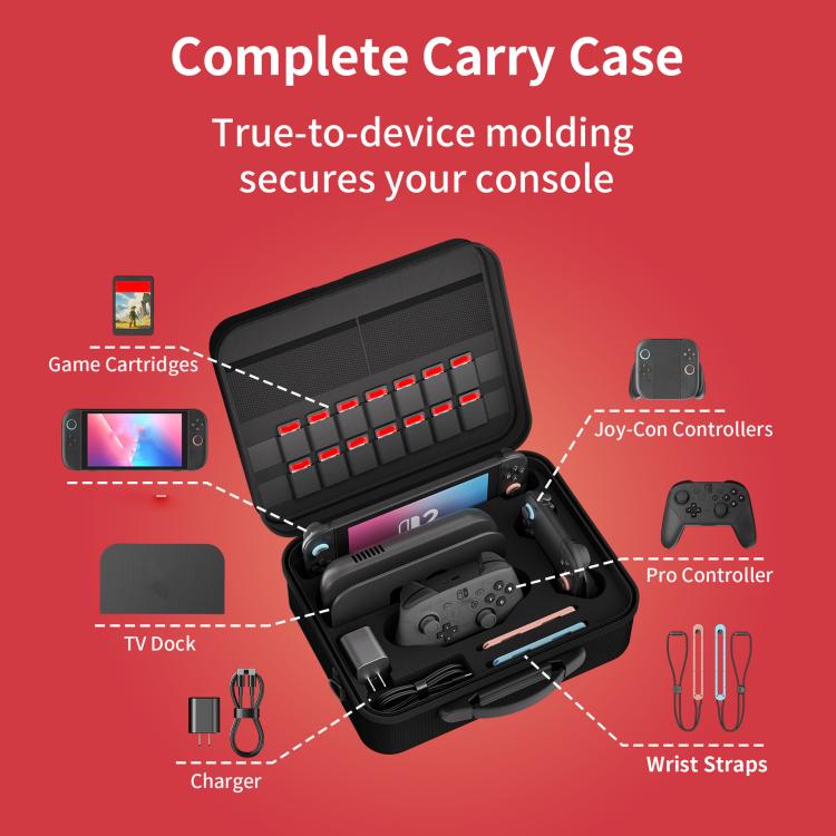 For Nintendo Switch 2 STARTRC GAMES Multifunctional Storage Bag Handbag Portable Crossbody Bag(Gray) - Bags by STARTRC GAMES | Online Shopping UK | buy2fix