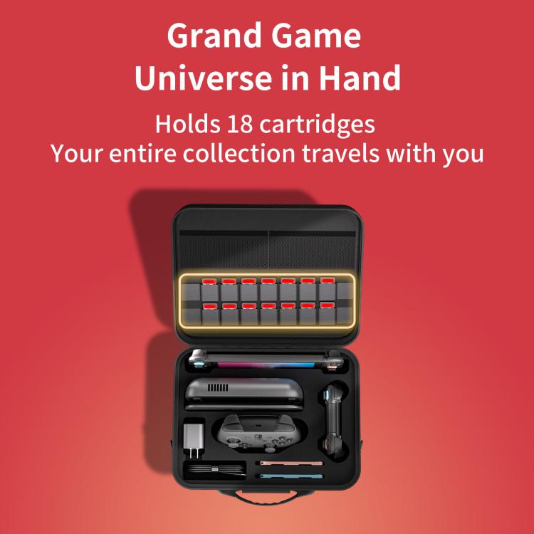 For Nintendo Switch 2 STARTRC GAMES Multifunctional Storage Bag Handbag Portable Crossbody Bag(Gray) - Bags by STARTRC GAMES | Online Shopping UK | buy2fix