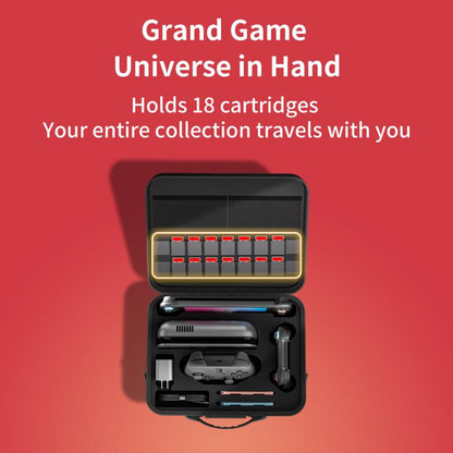 For Nintendo Switch 2 STARTRC GAMES Multifunctional Storage Bag Handbag Portable Crossbody Bag(Gray) - Bags by STARTRC GAMES | Online Shopping UK | buy2fix