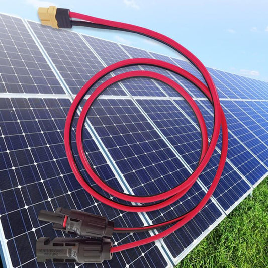 12AWG XT60 Female to MC4 Solar Connector Cable Solar Panel Charging Cord 1.5m - Others by buy2fix | Online Shopping UK | buy2fix