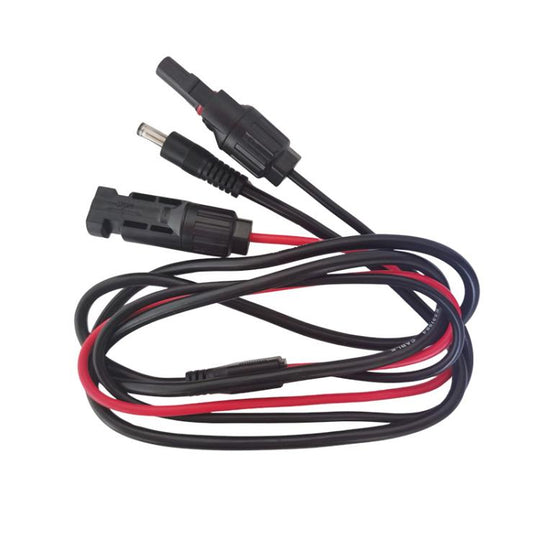 MC4 To DC5521 Solar Panel Charging Cable For Portable Power Stations
