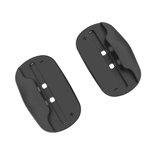 2pcs For Nintendo Switch 2 Handle Bracket Mini Portable Mouse Base(Black)