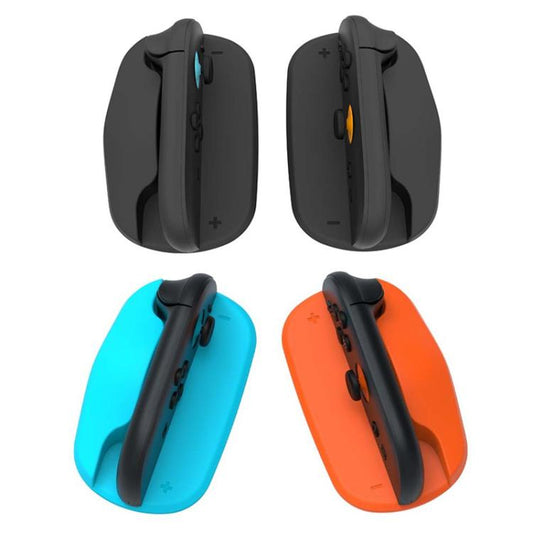 2pcs For Nintendo Switch 2 Handle Bracket Mini Portable Mouse Base(Black) - Holder by buy2fix | Online Shopping UK | buy2fix