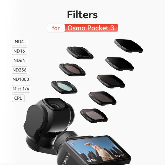 For DJI Osmo Pocket 3 aMagisn Adjustable Magnetic Filter Camera Lens Filters ND1000 - Lens Accessories by aMagisn | Online Shopping UK | buy2fix