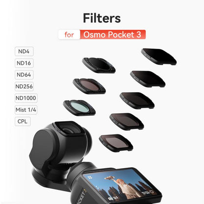 For DJI Osmo Pocket 3 aMagisn Adjustable Magnetic Filter Camera Lens Filters Mist 1/4 - Lens Accessories by aMagisn | Online Shopping UK | buy2fix
