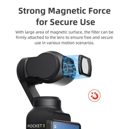For DJI Osmo Pocket 3 aMagisn Adjustable Magnetic Filter Camera Lens Filters CPL - Lens Accessories by aMagisn | Online Shopping UK | buy2fix
