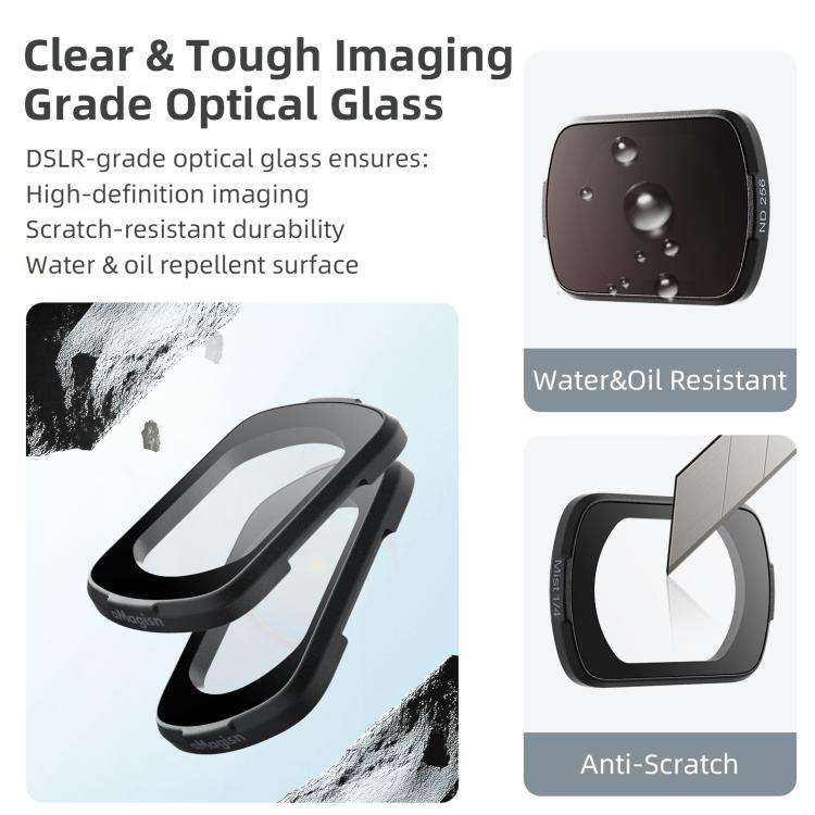 For DJI Osmo Pocket 3 aMagisn Adjustable Magnetic Filter Camera Lens Filters Mist 1/4 - Lens Accessories by aMagisn | Online Shopping UK | buy2fix