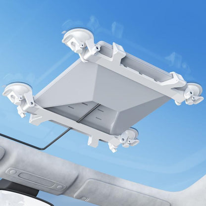 For Starlink Mini Car Sunroof Front Window Rear Window Glass Suction Cup Bracket(White) - Universal Car Holders by buy2fix | Online Shopping UK | buy2fix