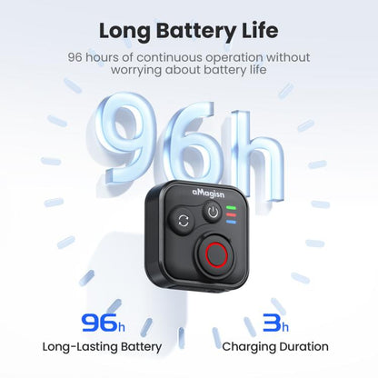 aMagisn Wireless Bluetooth Remote Control for Insta360, GoPro Hero Cameras & Smartphones - 50m Long Range - Others by aMagisn | Online Shopping UK | buy2fix