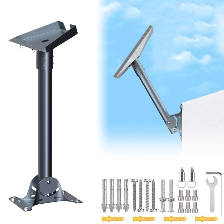For Starlink Gen 3 / V4 Bracket Base Set, Style: Straight Pole - Antenna Base by buy2fix | Online Shopping UK | buy2fix