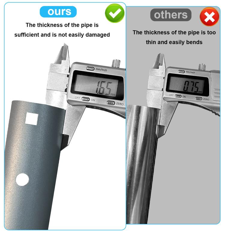 For Starlink Gen 3 / V4 Bracket Base Set, Style: Curved Pole - Antenna Base by buy2fix | Online Shopping UK | buy2fix