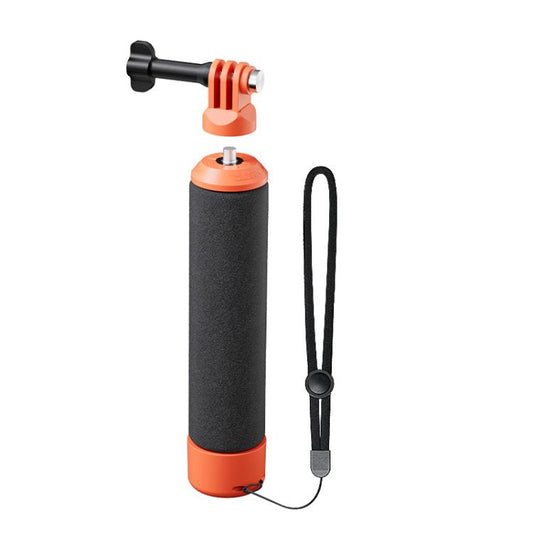 aMagisn Universal Floating Hand Grip for Action Cameras with Triple Claw & 1/4-inch Screw Mount(Black Orange) - Floating Grip & Ball by aMagisn | Online Shopping UK | buy2fix