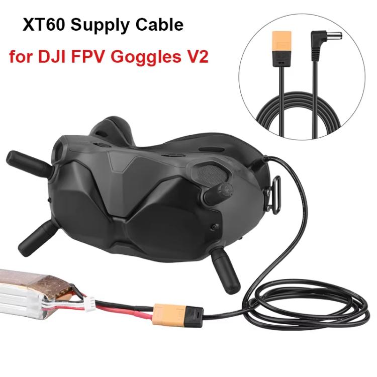 For DJI FPV Goggles V2 XT60 to DC Power Cable Stable Power Supply Connector - Other Accessories by buy2fix | Online Shopping UK | buy2fix
