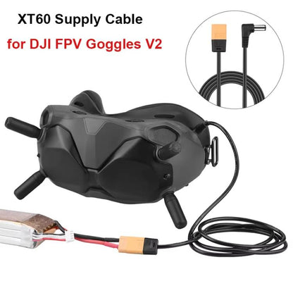 For DJI FPV Goggles V2 XT60 to DC Power Cable Stable Power Supply Connector - Other Accessories by buy2fix | Online Shopping UK | buy2fix