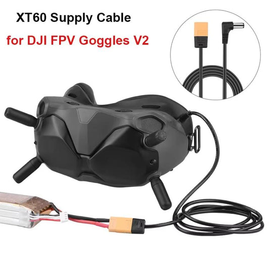 For DJI FPV Goggles V2 XT60 to DC Power Cable Stable Power Supply Connector - Other Accessories by buy2fix | Online Shopping UK | buy2fix