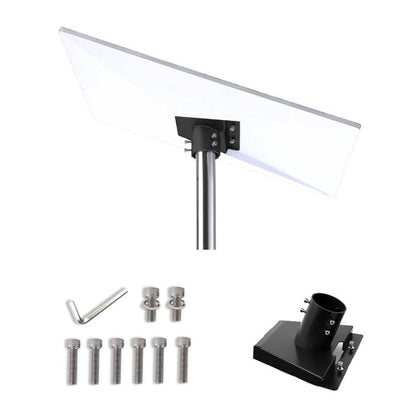For Starlink Gen 3 / V4 Triangular Bracket Base(Black) - Antenna Base by buy2fix | Online Shopping UK | buy2fix