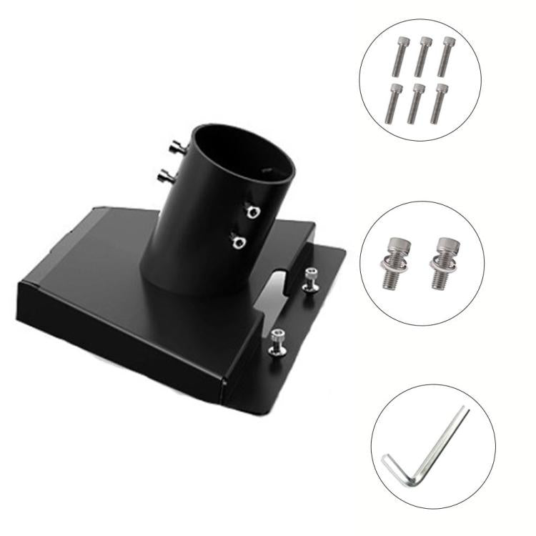 For Starlink Gen 3 / V4 Triangular Bracket Base(Black) - Antenna Base by buy2fix | Online Shopping UK | buy2fix