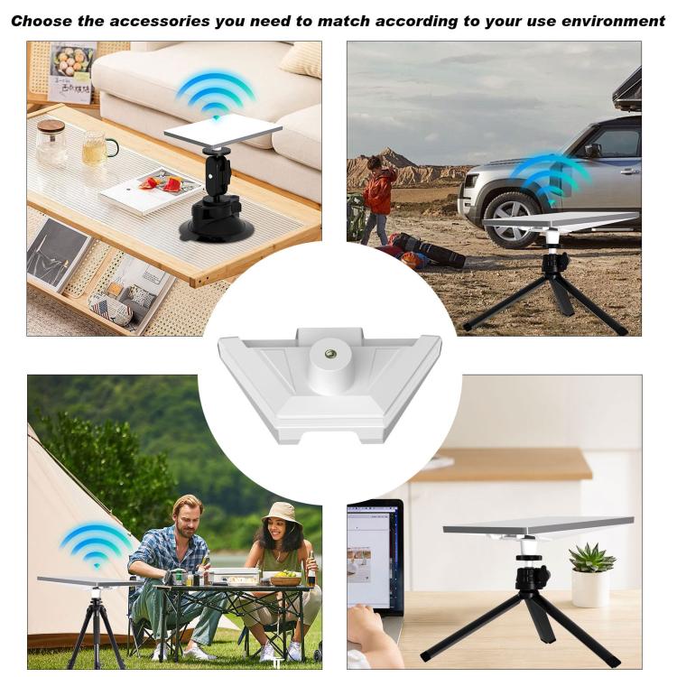 S2027 For Starlink Mini Equipment Bracket Fixed Base - Antenna Base by buy2fix | Online Shopping UK | buy2fix