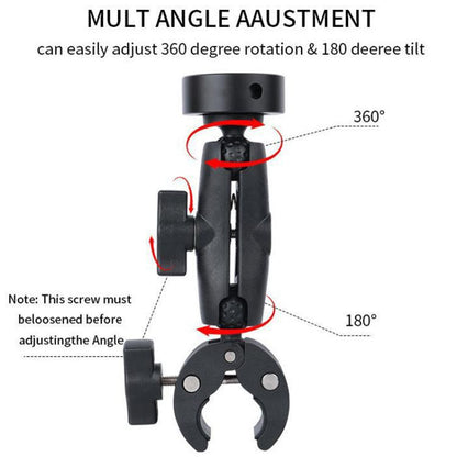 S8600 For Starlink Mini Aluminium Alloy Bracket Adapter Heavy Duty Clamp Bracket - Lan Cable and Tools by buy2fix | Online Shopping UK | buy2fix