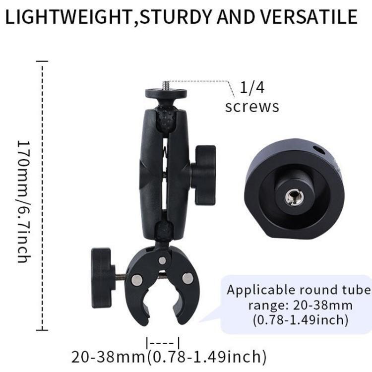 S8600 For Starlink Mini Aluminium Alloy Bracket Adapter Heavy Duty Clamp Bracket - Lan Cable and Tools by buy2fix | Online Shopping UK | buy2fix