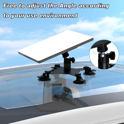For Starlink Mini Roof Suction Cup Mount With Base(Black) - Roof Racks by buy2fix | Online Shopping UK | buy2fix
