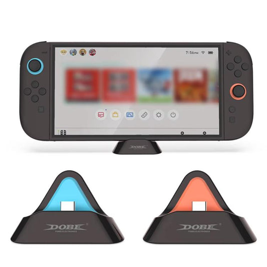 DOBE Console Charging Station for Nintendo Switch 2/Switch/Switch OLED/Switch Lite(Blue Black) - Charger & Power by DOBE | Online Shopping UK | buy2fix